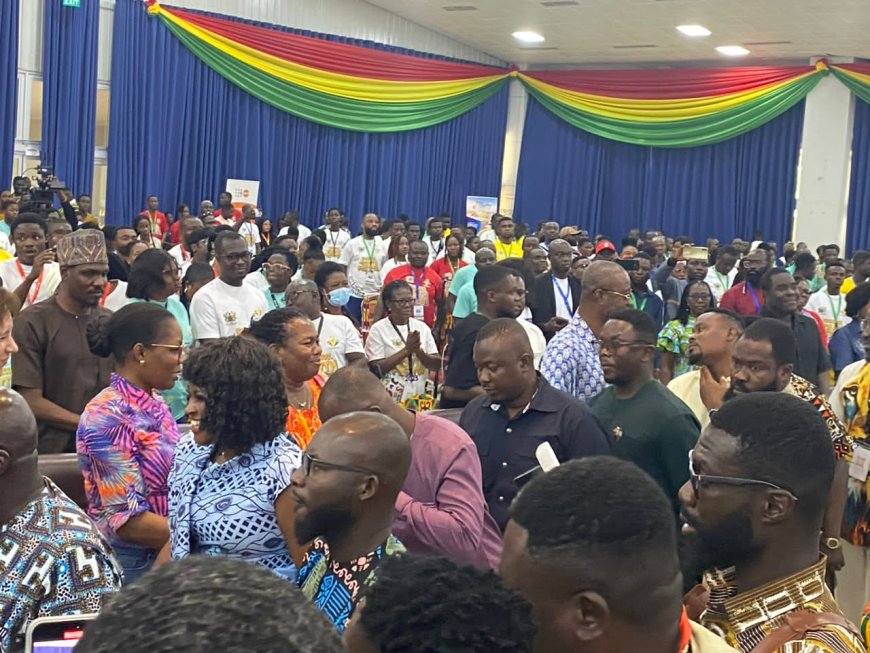 Dr. Emmanuel Appoh Mensah Commends National Youth Conference , calls on youth to believe in themselves