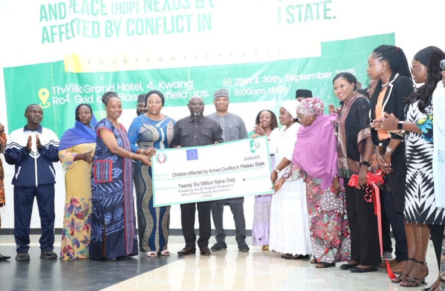 ECOWAS Launches Psychosocial Support and Peacebuilding Drive for Plateau’s Vulnerable Women and Children