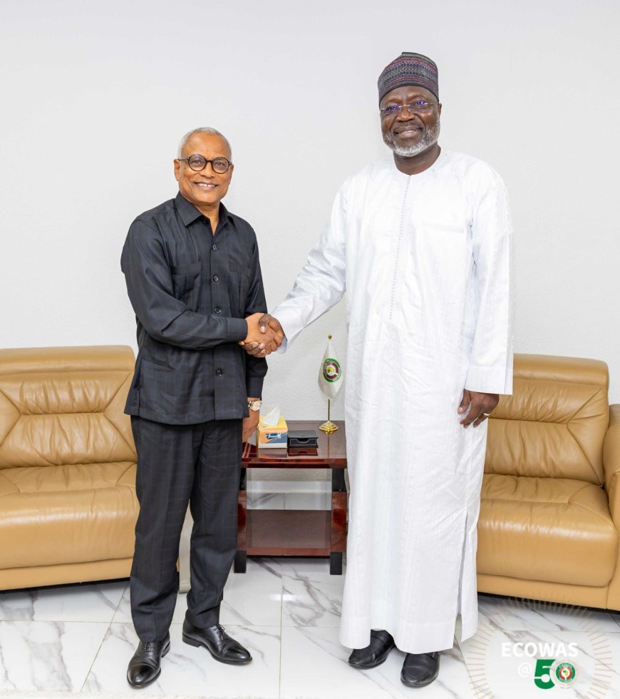 Cabo Verde President Reaffirms Strong Commitment to ECOWAS During Abuja Visit