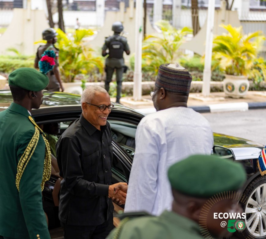 Cabo Verde President Reaffirms Strong Commitment to ECOWAS During Abuja Visit