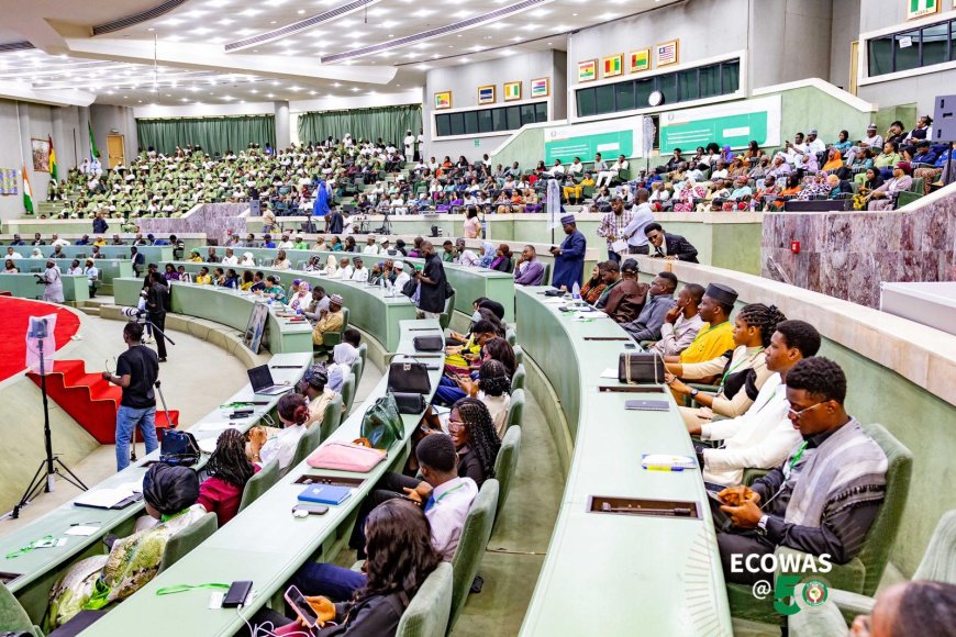 ECOWAS Hosts 2025 Youth Creative Conference on Silencing the Guns in Abuja
