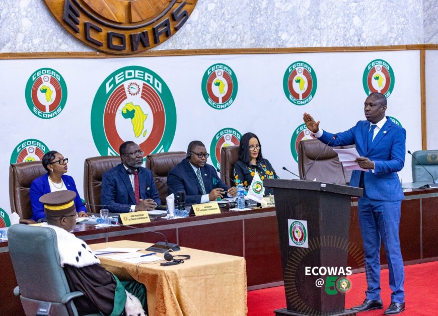 ECOWAS Commission Welcomes New Commissioner for Economic Affairs and Agriculture, Dr. Kalilou Sylla